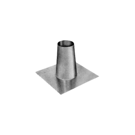 Duravent 8" BVENT Tall Cone Flat Roof Flashing 8BVFF